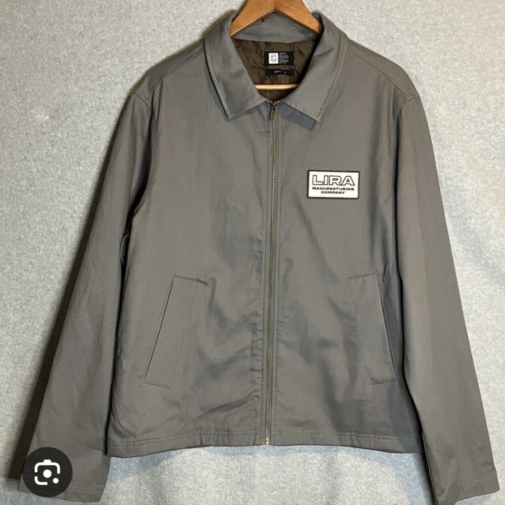 NWT...   LIRA Men's Gray Jacket Size L
